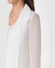 Alice Double Layer Techno Grid Trench Jacket
