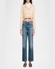 Alessandrie Double-Breasted Cropped Blazer