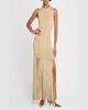 Sydney Sparkly Fringe Maxi Dress