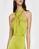 Allen Strappy Satin Gown