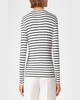 Sailor Striped Long-Sleeve Viscose Jersey Top