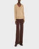 High-Waist Wide-Leg Bias Pants