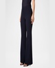 Courtney Bootcut Pebble Crepe Pants