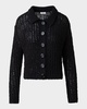 Summer Tweed Knit Boxy Cardigan