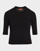 Ty Alpaca Short Sleeve Sweater