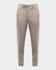 Men's Solid 150s Wool Twill Pants