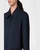 Cool Wool Collared Bomber Jacket
