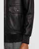Men's Soft Grain Deerskin Bomber Jacket