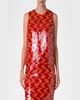 Sequined Dot Tank Top