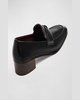 Leather Flat Loafers