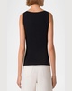 Square-Neck Viscose Stretch Rib Tank Top