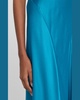 Cowl-Neck Sleeveless Satin Gown