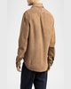 Men's Suede Overshirt