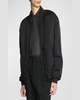 Men's Satin Bomber Jacket