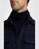 Men's Plaid Wool-Blend Shirt