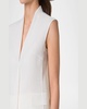 Artina Long Silk Organza Vest