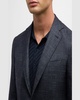 Men's Small Check Sport Coat 