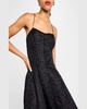 Rickie Dress In Leopard Jacqaurd