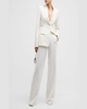 Chelsea Mid-Rise Wide Straight Trousers