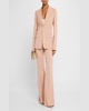 Brandon Single-Button Peak-Lapel Jacket