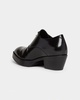 Men's Dalton Cuban-Heel Leather Derby Shoes