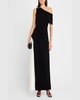 Sudden Asymmetric Midi Dress