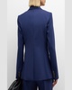 Single-Button Seasonless Wool Blazer