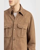 Men's Suede Overshirt