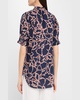 Los Altos Floral-Print Organic Cotton Top