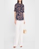 Los Altos Floral-Print Organic Cotton Top