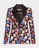 Timeless Blossom Hundley Notch Collar Fitted Blazer