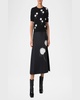 Windflower Short-Sleeve Cotton Sweater