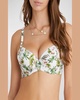 Daffodil-Print Judy Bikini Top (D-DD Cup)