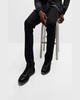 Men's Fabric and Suede Low-Top Sneakers