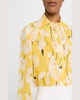 Floral Silk Slim Button-Down Shirt