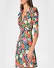 Natalaya Smocked Floral-Print Mini Dress