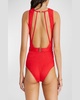 Rossa Prudence Cutout One-Piece Swimsuit 