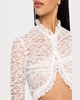 Dylan Long-Sleeve Lace Top