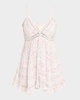Alonna Cotton Floral Mini Dress