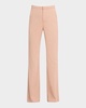 Sophie II Straight-Leg Twill Pants