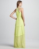Deep V-Neck Bead & Sequin Dress