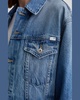 Ramie Denim Jacket