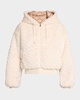 Fawn Reversible Faux Fur Hoodie