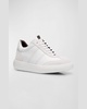 New Cassette Mixed Leather Sneakers
