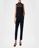 3D Star Embroidery Tulle Blouse