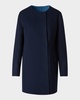 Reversible Double-Breasted Wool Coat