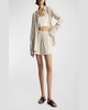 Rae Stripe Pull-On Shorts