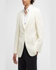 Men's Solid Wool Dinner Jacket