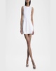 Cutout Bubble Mini Dress