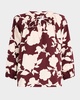 Tule Floral-Print Organic Cotton Top